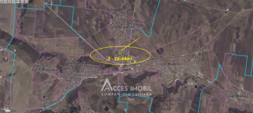 Teren pentru construcții, 16,44 ari! Budești, str. Serghei Lazo!: 5