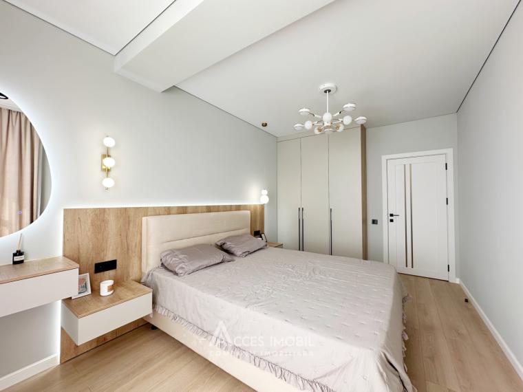 Astercon! New Block! Dumbrava, Durlești street, 2 rooms + living. Euro repair!: 3