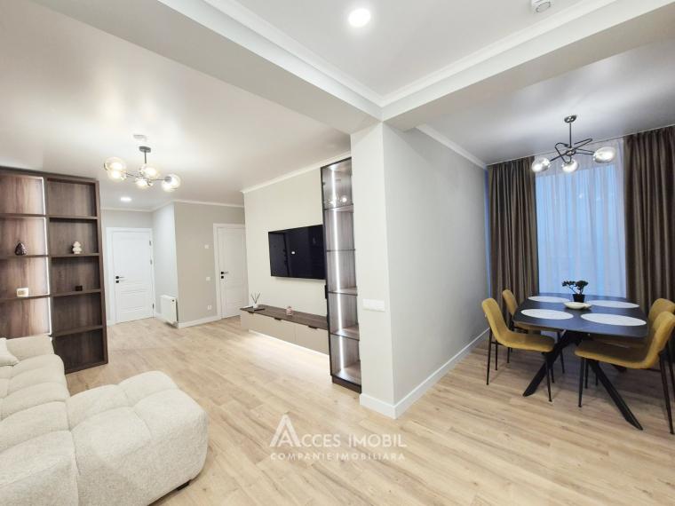 Carpeni! Botanica, str. Burebista, 2 camere + living! Euroreparație!: 2