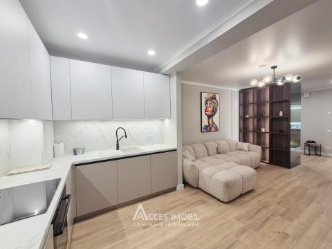 Carpeni! Botanica, str. Burebista, 2 camere + living! Euroreparație!: 3