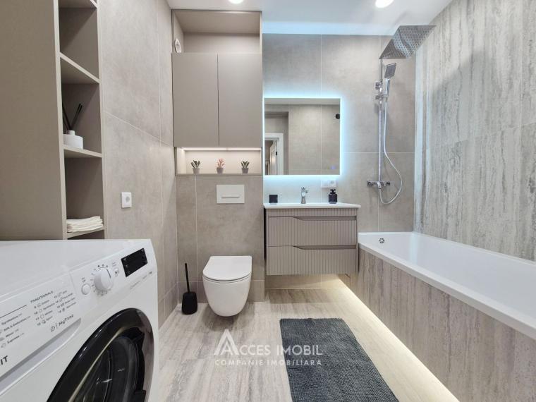 Carpeni! Botanica, str. Burebista, 2 camere + living! Euroreparație!: 12