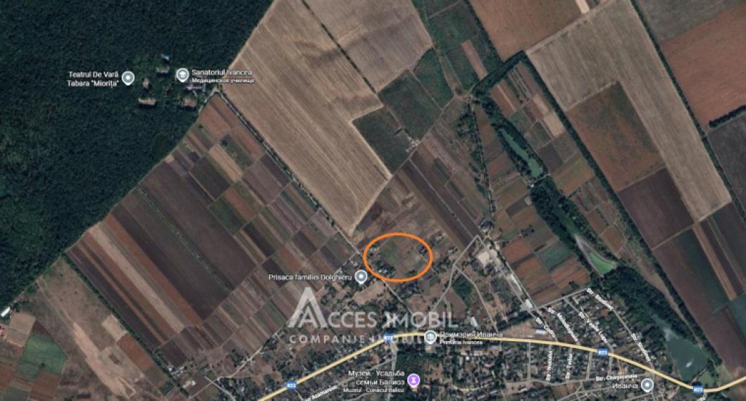 Teren pentru construcție 106 ari, Orhei, satul Ivancea, str. Sanatorială!: 3