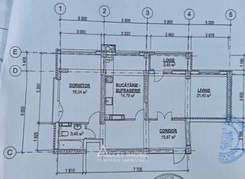 Durlesti, Cartusa street, 2 rooms + living. White version!: 1