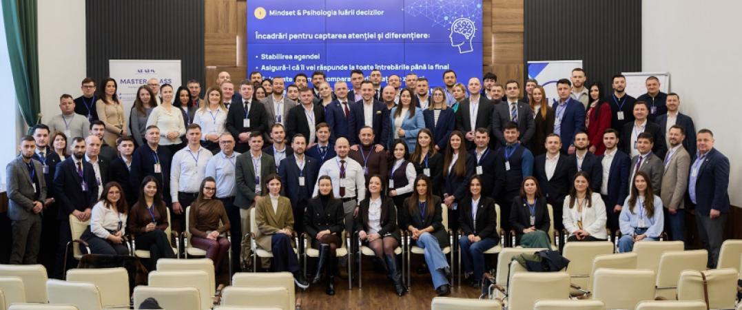 Master-Class în tratarea obiecțiilor susținut la Chișinău de David Grigorescu - 1