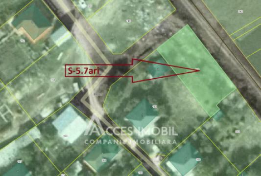 Teren pentru construcții 6 ari. Hulboaca, str. Decebal!: 4