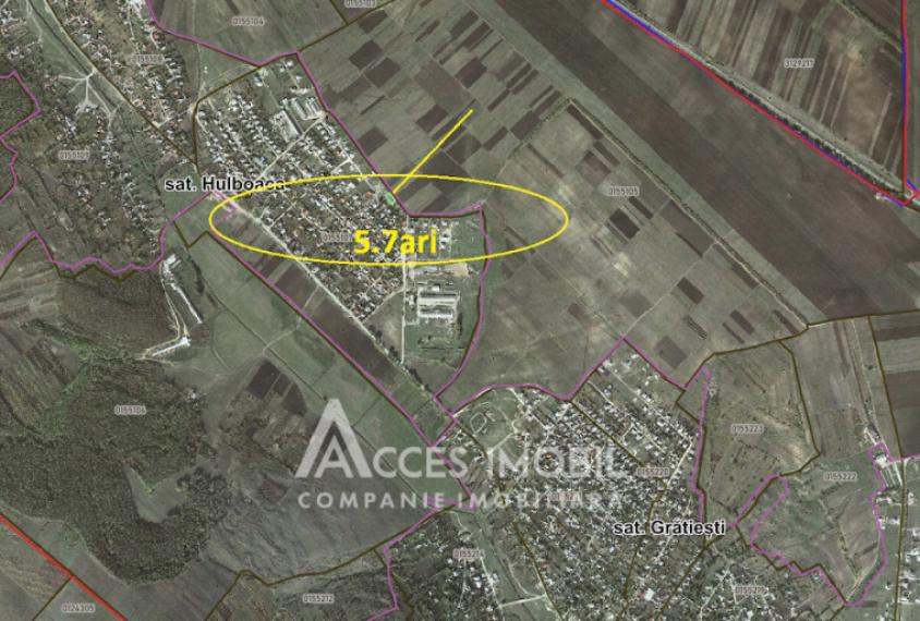 Teren pentru construcții 6 ari. Hulboaca, str. Decebal!: 5