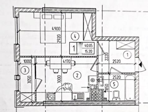 SkyHouse! Botanica, sos. Muncesti, 1 rooms! White version! First installment: 40500 euros!: 2