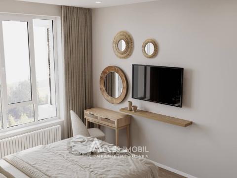 Astercon! Durlesti street, Dumbrava, 1 rooms + living. White version!: 3