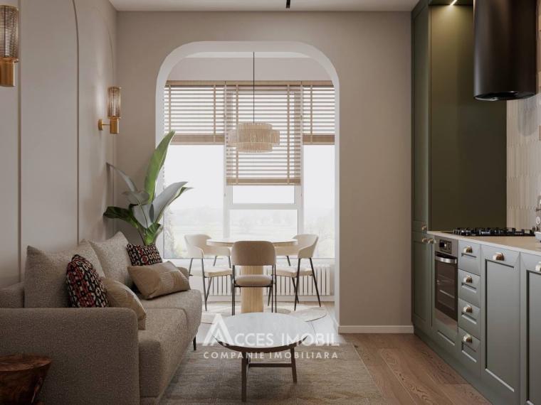 Astercon! Durlesti street, Dumbrava, 1 rooms + living. White version!: 7