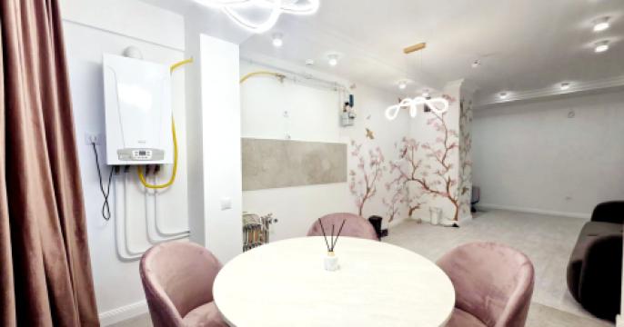 Reconscivil! Ciocana, Mircea cel Batran avenue, 2 rooms + living. Euro repair!: 3