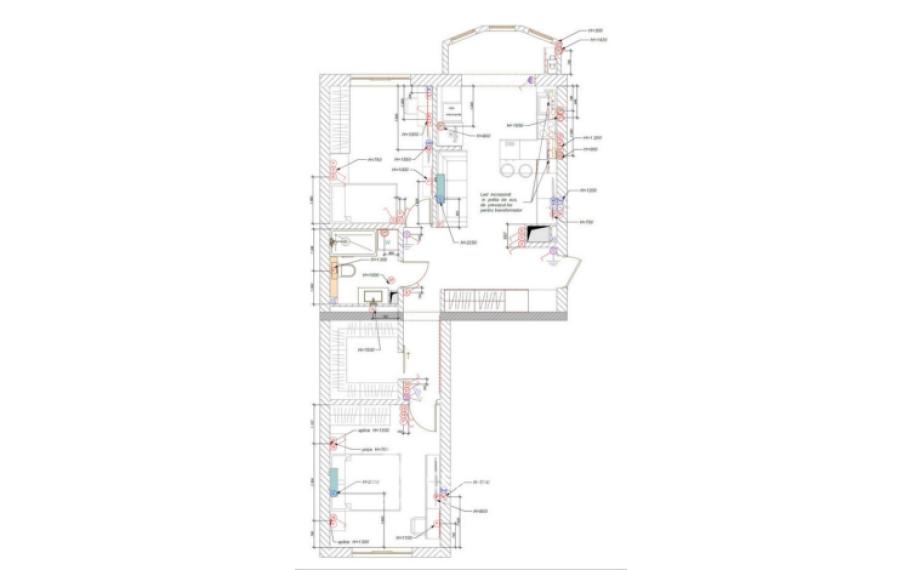 Reconscivil! Ciocana, Mircea cel Batran avenue, 2 rooms + living. Euro repair!: 7