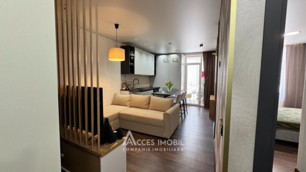 New Block! Durlești, Regina Elizabeta Street, 1 rooms + living room. Eurorepair!: 3