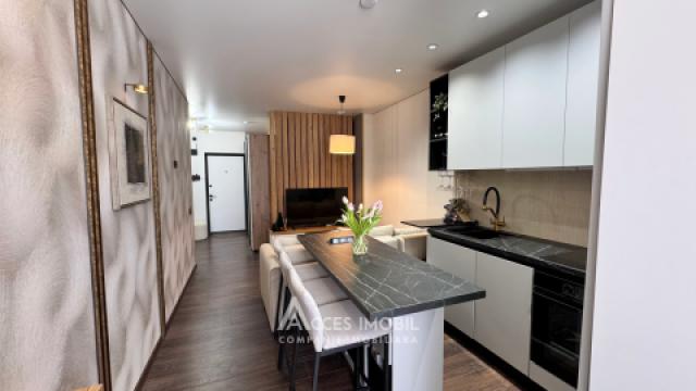 New Block! Durlești, Regina Elizabeta Street, 1 rooms + living room. Eurorepair!: 4