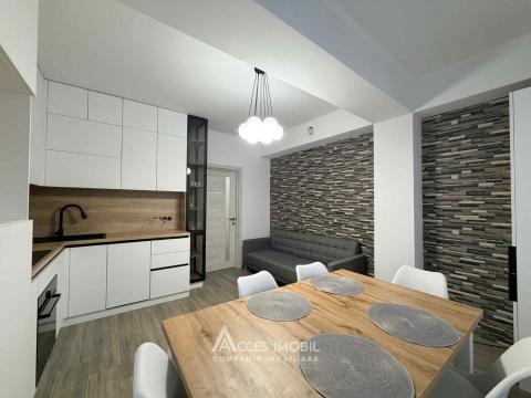 Chirie! Bloc Nou! Telecentru, str. Pietrarilor, 2 camere + living! Reparație Euro!: 2