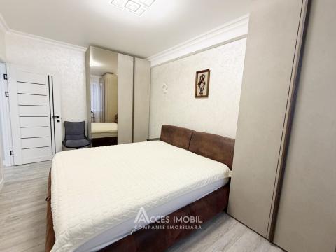 Bloc Nou! Centru, str. Tighina, 2 camere + living! De mijloc! Euroreparație!: 5