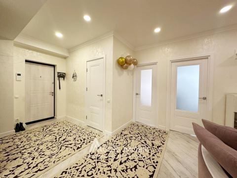 Basconslux! bd. Alba Iulia, Buiucani, 2 camere + living. Euroreparație!: 9