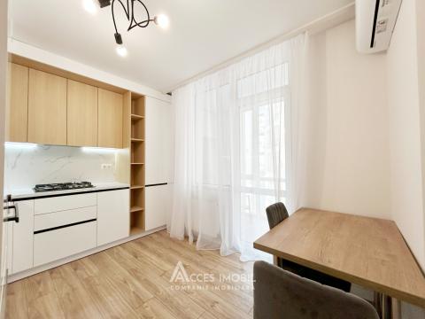 Rodaris PRO! Râșcani, bd. Renașterii, 1 cameră + living. Euroreparație!: 4