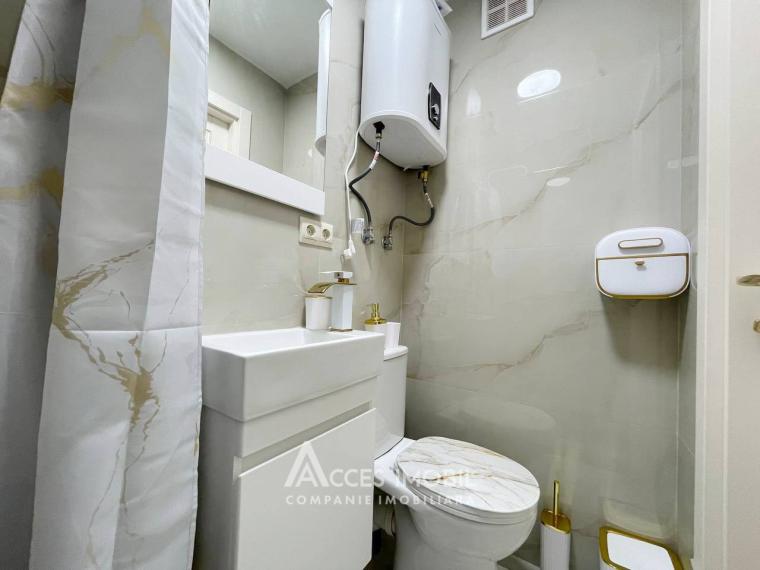 Râșcani, str. Florilor, 1 cameră. Euroreparație! De mijloc!: 5