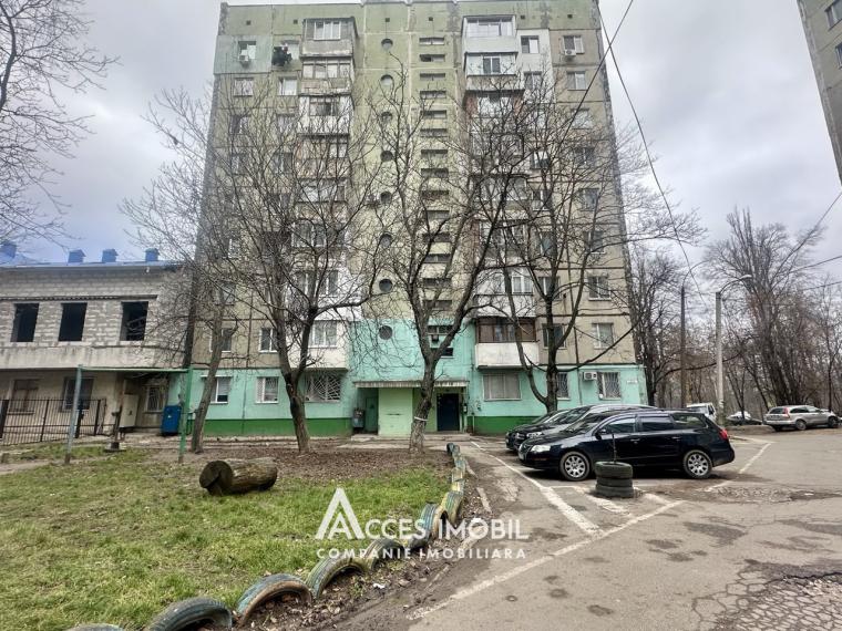 Râșcani, str. Florilor, 1 cameră. Euroreparație! De mijloc!: 6