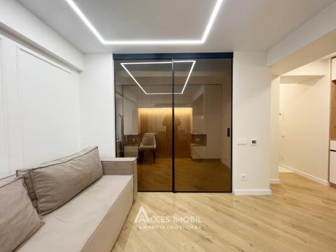 Bloc nou! Bubuieci, str. Zidarilor, 1 cameră + living. Euroreparație!: 1