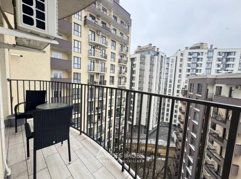 Chirie! Bloc Nou! bd. Renașterii, Centru, 2 camere. Euroreparație!: 22