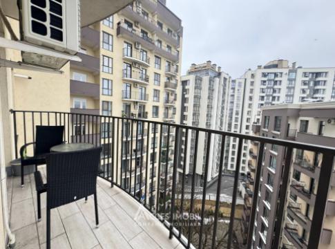 Chirie! Bloc Nou! bd. Renașterii, Centru, 2 camere. Euroreparație!: 22