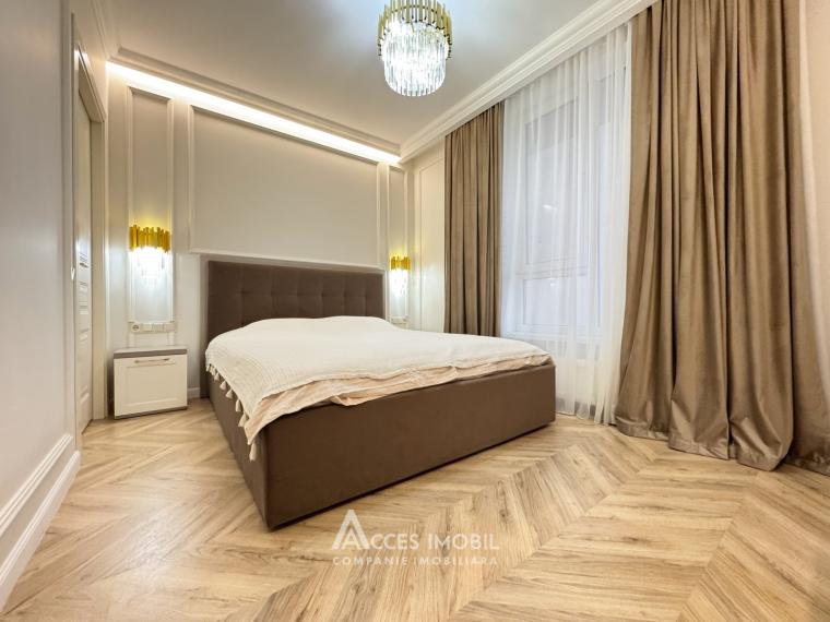 Chirie! Bloc Nou! Centru, bd. Renașterii Naționale, 2 camere + living. Reparație premium!: 0