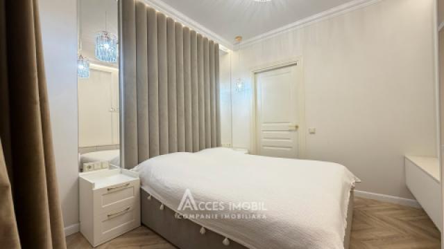 Chirie! Bloc Nou! Centru, bd. Renașterii Naționale, 2 camere + living. Reparație premium!: 4