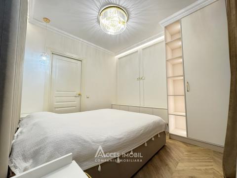 Chirie! Bloc Nou! Centru, bd. Renașterii Naționale, 2 camere + living. Reparație premium!: 5