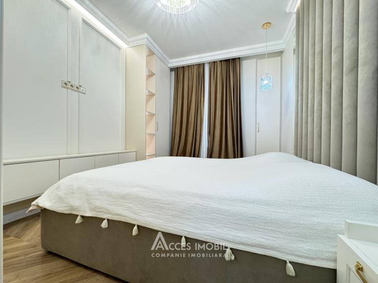 Chirie! Bloc Nou! Centru, bd. Renașterii Naționale, 2 camere + living. Reparație premium!: 6