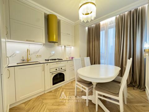 Chirie! Bloc Nou! Centru, bd. Renașterii Naționale, 2 camere + living. Reparație premium!: 8