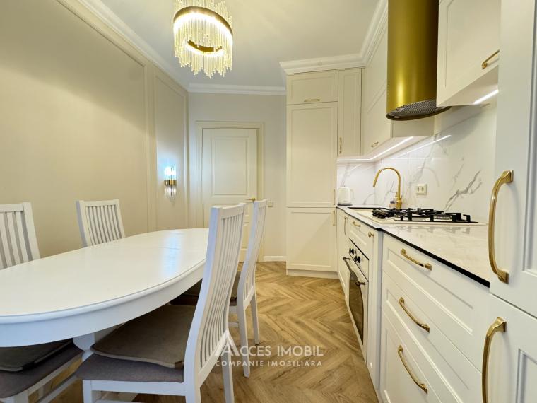 Chirie! Bloc Nou! Centru, bd. Renașterii Naționale, 2 camere + living. Reparație premium!: 10