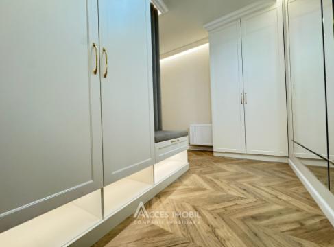 Chirie! Bloc Nou! Centru, bd. Renașterii Naționale, 2 camere + living. Reparație premium!: 13