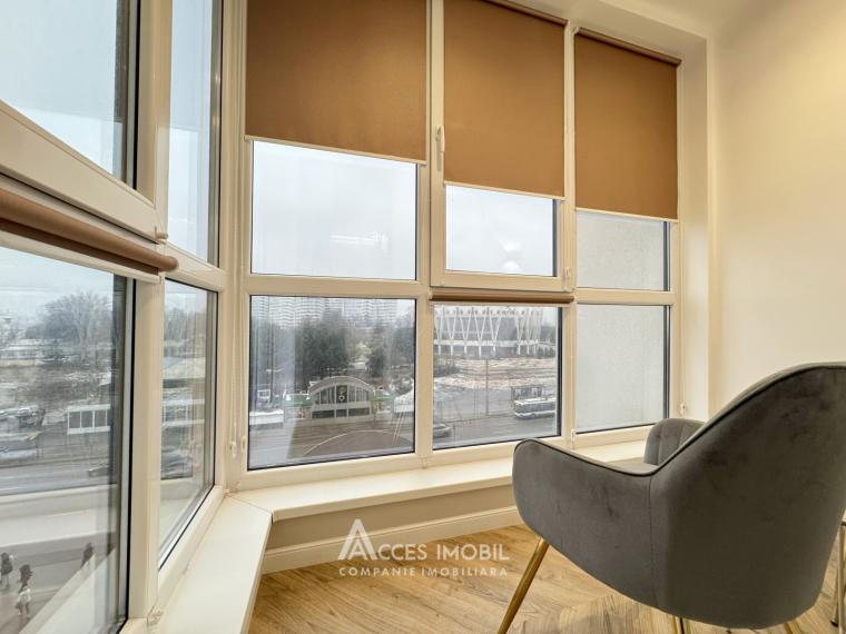 Chirie! Bloc Nou! Centru, bd. Renașterii Naționale, 2 camere + living. Reparație premium!: 16