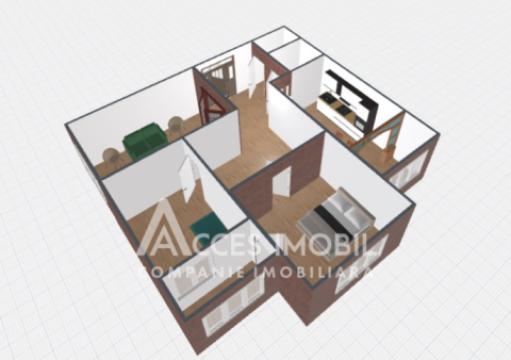 Centru, str. Albișoara, 3 camere!: 11