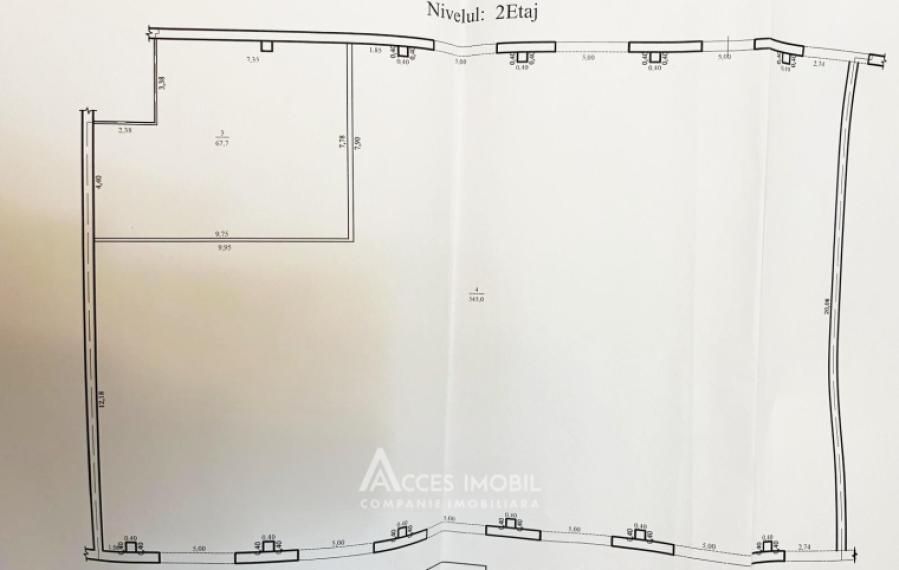 Spațiu Comercial 1022m2! Botanica, str. Muncești!: 9