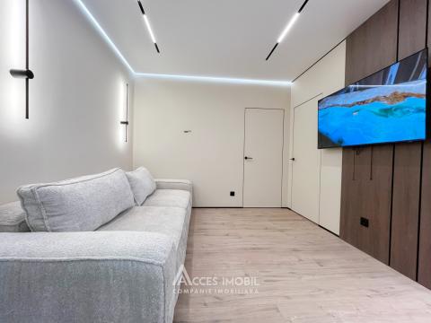 Bloc Nou! Botanica, bd. Cuza Vodă, 2 camere + living. Euroreparație!: 4