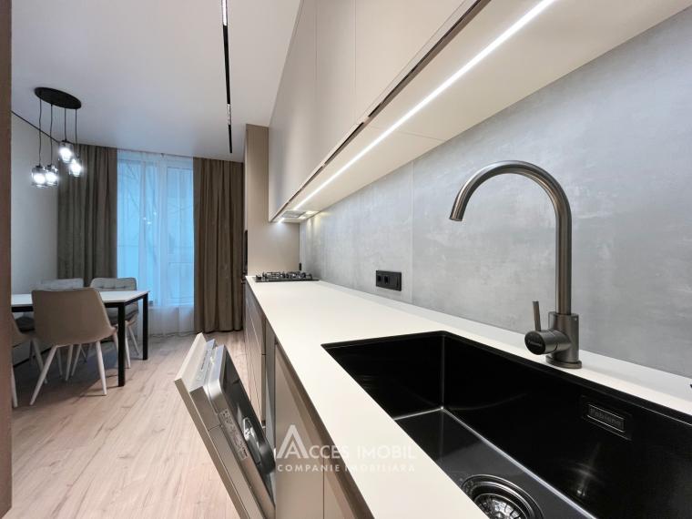 Bloc Nou! Botanica, bd. Cuza Vodă, 2 camere + living. Euroreparație!: 6