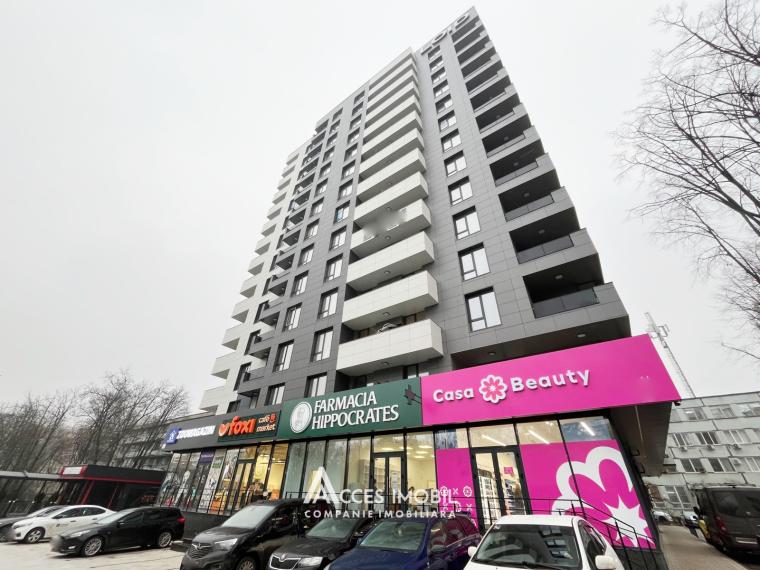 Bloc Nou! Botanica, bd. Cuza Vodă, 2 camere + living. Euroreparație!: 13