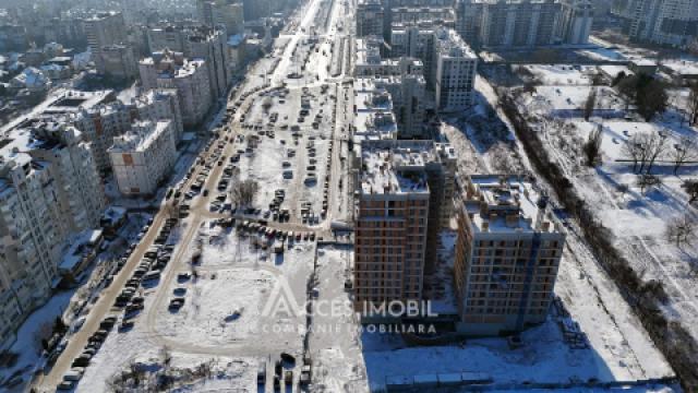 Bloc Nou! Ciocana, bd. Mircea cel Bătrân, 1 cameră + living. Variantă albă!: 4