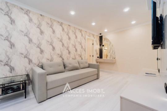 Botanica, str. Nikolai Zelinski, 2 camere + living! Euroreparație!: 2