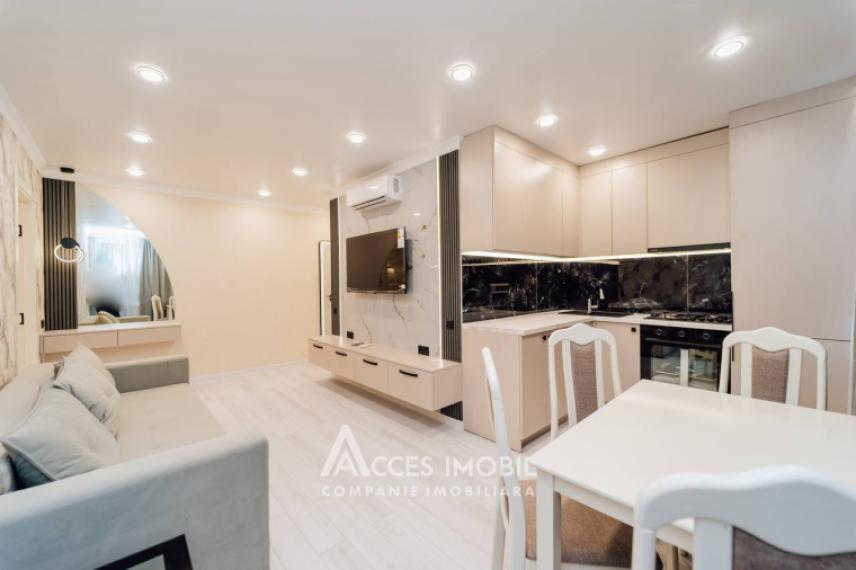 Botanica, str. Nikolai Zelinski, 2 camere + living! Euroreparație!: 3