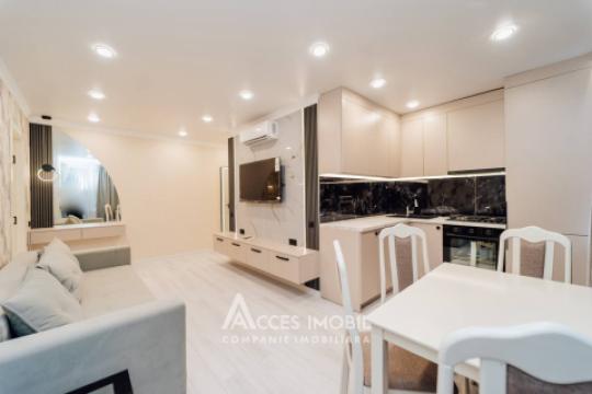 Botanica, str. Nikolai Zelinski, 2 camere + living! Euroreparație!: 3