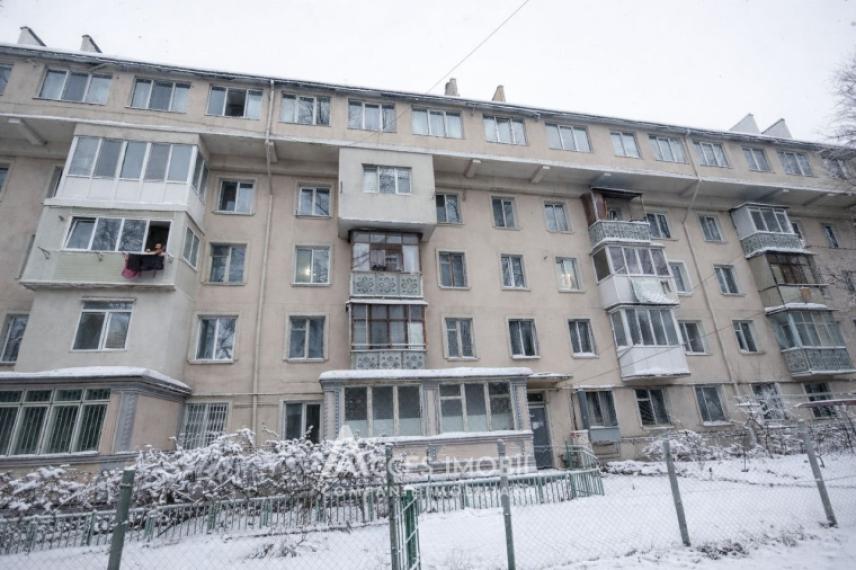 Botanica, str. Nikolai Zelinski, 2 camere + living! Euroreparație!: 13