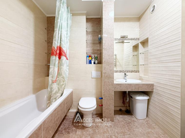 Vasigur! Botanica, str. Independenței, 1 cameră + living. Euroreparație!: 5