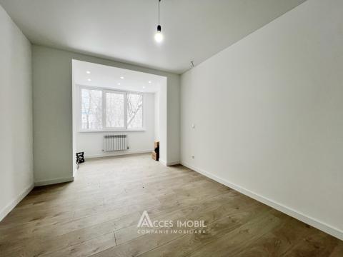 Telecentru, șos. Hâncești, 2 camere + living! Euroreparație!: 2