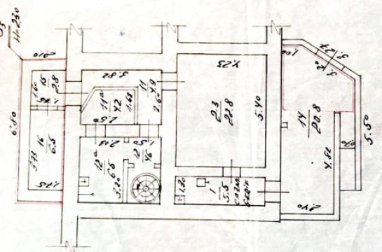 Centru, str. M. Kogălniceanu, 3 camere. De mijloc!: 25