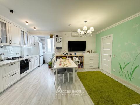 Bloc Nou! Poșta Veche, str-la. Studenților, 2 camere + living. Euroreparație!: 1