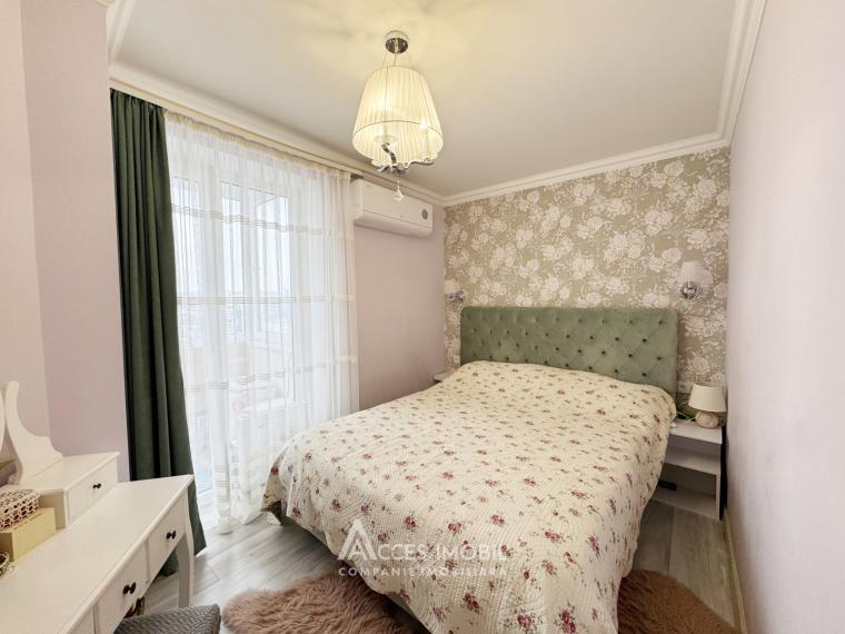 Bloc Nou! Poșta Veche, str-la. Studenților, 2 camere + living. Euroreparație!: 3