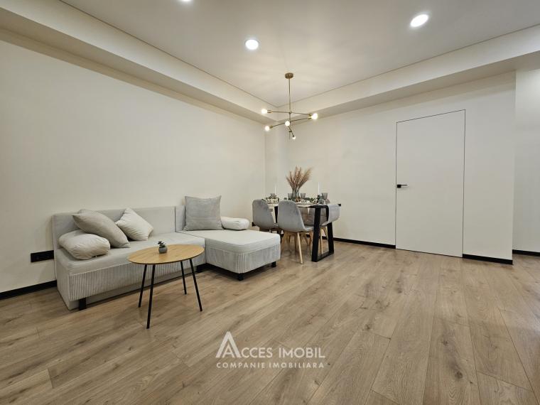 Estate Invest! Bloc Nou! Durlești, str. Ialoveni, 2 camere + living. Euroreparație!: 4